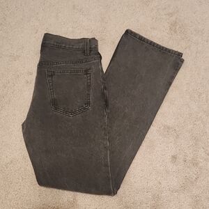 Brandy Melville Women's Black Flare Jeans